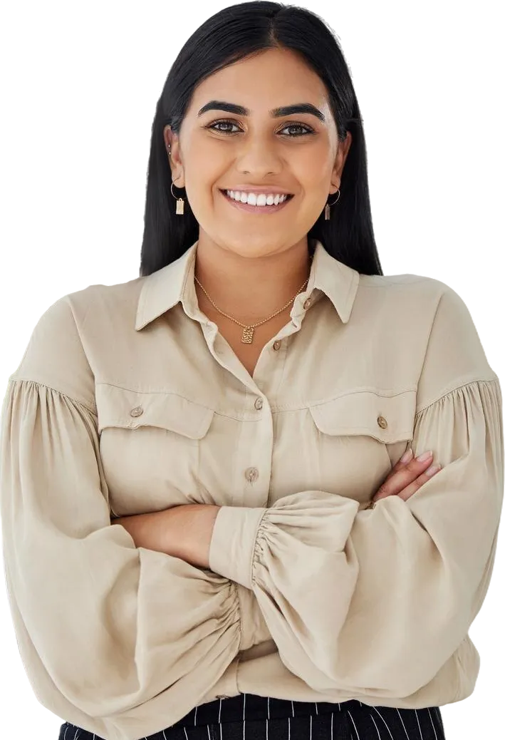 A confident professional ready to join the Attending Care team